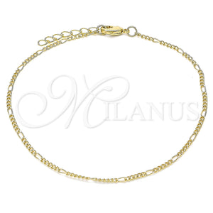 Gold Filled Anklet — Basic Anklet Polished 04. 02 MM Thickness 10 — main product view — SKU 143619 | Oro Laminado tobillera — básico Anklet pulido 04. 02 MM Thickness 10 — SKU 143619