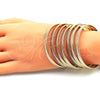 Oro Laminado Semanario Bangle, Gold Filled Style Polished, Golden Finish, 07.252.0073.05 (05 MM Thickness, Size 5 (2.50 Diameter))