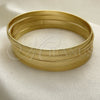 Oro Laminado Semanario Bangle, Gold Filled Style Polished, Golden Finish, 07.252.0073.06 (05 MM Thickness, Size 6 (2.75 Diameter))