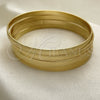 Oro Laminado Semanario Bangle, Gold Filled Style Polished, Golden Finish, 07.252.0073.06 (05 MM Thickness, Size 6 (2.75 Diameter))