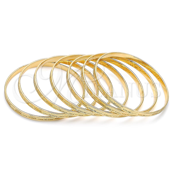 Gold Filled Jewelry — Semanario Bangle Polished 07. 05 MM Thickness Size — main product view — SKU 143677 | Oro Laminado joyería — Semanario Bangle pulido 07. 05 MM Thickness Size — SKU 143677