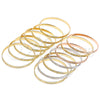 Oro Laminado Semanario Bangle, Gold Filled Style Polished, Golden Finish, 07.252.0074.05 (05 MM Thickness, Size 5 (2.50 Diameter))