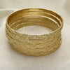 Oro Laminado Semanario Bangle, Gold Filled Style Polished, Golden Finish, 07.252.0075.05 (05 MM Thickness, Size 5 (2.50 Diameter))