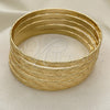 Oro Laminado Semanario Bangle, Gold Filled Style Polished, Golden Finish, 07.252.0075.06 (05 MM Thickness, Size 6 (2.75 Diameter))