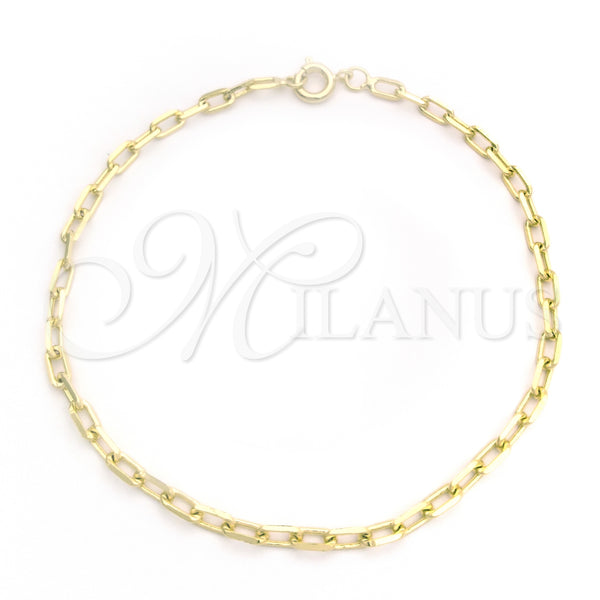 Gold Filled Bracelet — Basic Bracelet Paperclip Design Polished 04.09. 03 MM — main product view — SKU 143713 | Oro Laminado brazalete — básico Bracelet Paperclip diseño pulido 04.09. 03 MM — SKU 143713