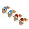 Gold Filled Ring — Stud Earring Hand of God and Judaica Design — alternate product view — SKU 143979 | Oro Laminado anillo — Stud Earring Hand of God and Judaica diseño — SKU 143979