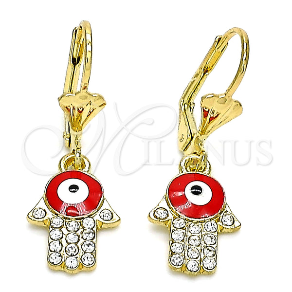 Gold Filled Ring — Dangle Earring Judaica and Hand of God Design — main product view — SKU 144252 | Oro Laminado anillo — Dangle Earring Judaica and Hand of God diseño — SKU 144252