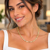 Oro Laminado Basic Necklace, Gold Filled Style Mariner Design, Diamond Cutting Finish, Golden Finish, 04.213.0242.20 (03 MM Thickness, 20 Inches Length)