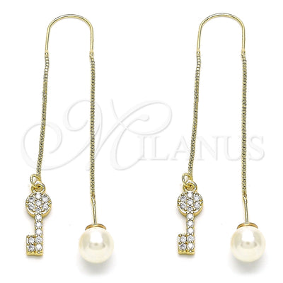 Gold Filled Gold-Filled Key Earrings 02.210.0545 for wholesale, main product view