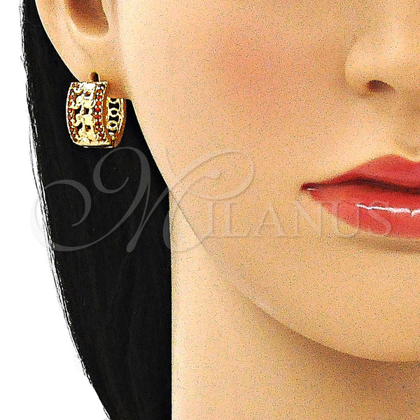 Gold Filled Ring — Earring and Pendant Adult Set Elephant Design with — alternate product view — SKU 144473 | Oro Laminado anillo — Earring and Pendant Adult Set Elephant diseño with — SKU 144473
