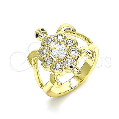 Gold Filled Gold-Filled Turtle Ring 01.380.0014.07 for wholesale, main product view