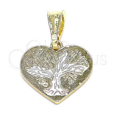 Gold Filled Gold-Filled Tree and Heart Pendant 05.351.0194 for wholesale, main product view