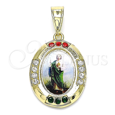 Gold-Filled San Judas Pendant 05.253.0150 — main product image — SKU 144737 | Dije de Oro Laminado 05.253.0150 — imagen principal del producto — SKU 144737