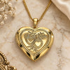 Oro Laminado Pendant Necklace, Gold Filled Style Heart Design, Polished, Golden Finish, 04.117.0027.20 (02 MM Thickness, 20 Inches Length)