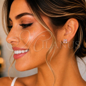 Gold Filled Ring — Stud Earring Little Boy and Little Girl Design — main product view — SKU 144933 | Oro Laminado anillo — Stud Earring Little Boy and Little Girl diseño — SKU 144933