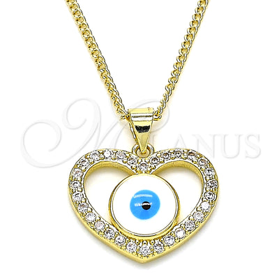 Collar de Oro Laminado 04.156.0424.20 por Mayoreo, vista principal del producto