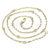 Oro Laminado Basic Necklace, Gold Filled Style Polished, Golden Finish, 04.213.0228.18 (02 MM Thickness, 18 Inches Length)