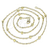 Oro Laminado Basic Necklace, Gold Filled Style Polished, Golden Finish, 04.213.0228.22 (02 MM Thickness, 22 Inches Length)