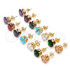 Gold Filled Ring — Stud Earring with Black Cubic Zirconia Polished 5. — alternate product view — SKU 145336 | Oro Laminado anillo — Stud Earring with negro Cubic Zirconia pulido 5. — SKU 145336