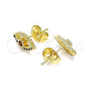 Gold Filled Gold-Filled Evil Eye Earrings 02.156.0597 — alternate product image 4 for wholesale, additional product view 4