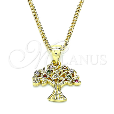 Gold Filled Gold-Filled Tree Necklace 04.156.0427.20 for wholesale, main product view