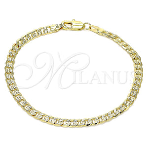 Gold Filled Bracelet — Basic Bracelet Curb Design Polished 04. Gauge Thickness — main product view — SKU 145456 | Oro Laminado brazalete — básico Bracelet Curb diseño pulido 04. Gauge Thickness — SKU 145456