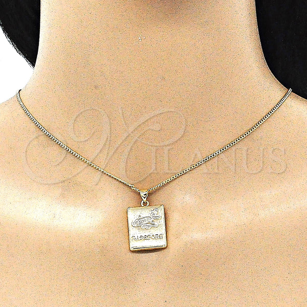 Gold Filled Ring — Earring and Pendant Adult Set Polished 10. — alternate product view — SKU 145489 | Oro Laminado anillo — Earring and Pendant Adult Set pulido 10. — SKU 145489