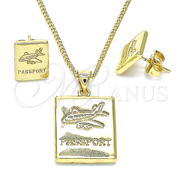 Gold Filled Ring — Earring and Pendant Adult Set Polished 10. — main product view — SKU 145489 | Oro Laminado anillo — Earring and Pendant Adult Set pulido 10. — SKU 145489
