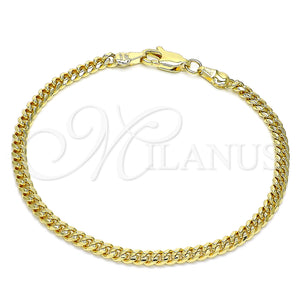 Gold Filled Bracelet — Basic Bracelet Miami Cuban Design Polished 04.63. Gauge — main product view — SKU 145532 | Oro Laminado brazalete — básico Bracelet Miami Cuban diseño pulido 04.63. Gauge — SKU 145532