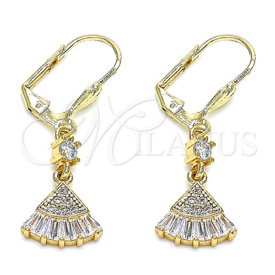Gold Filled Gold-Filled Baguette Earrings 02.213.0316 for wholesale, main product view