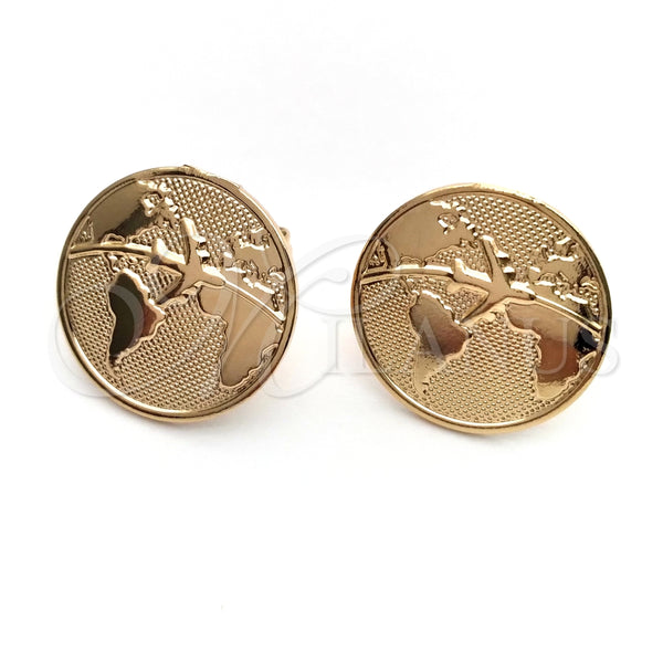 Gold Filled Ring — Stud Earring Polished 02.58. — main product view — SKU 145584 | Oro Laminado anillo — Stud Earring pulido 02.58. — SKU 145584