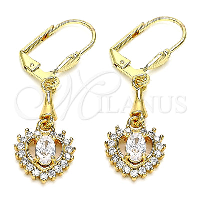 Gold Filled Gold-Filled Heart Earrings 02.213.0336 for wholesale, main product view