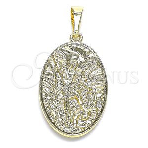 Gold Filled Pendant — Religious Pendant Angel Design Polished 05. — main product view — SKU 145658 | Oro Laminado dije — Religious Pendant Angel diseño pulido 05. — SKU 145658