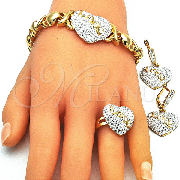 Gold Filled Ring — Necklace Bracelet Earring and Ring Hugs and Kisses — alternate product view — SKU 145662 | Oro Laminado anillo — Necklace Bracelet Earring and Ring Hugs and Kisses — SKU 145662