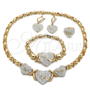 Gold Filled Ring — Necklace Bracelet Earring and Ring Hugs and Kisses — main product view — SKU 145662 | Oro Laminado anillo — Necklace Bracelet Earring and Ring Hugs and Kisses — SKU 145662