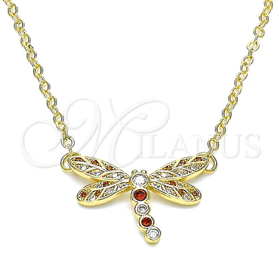 Collar de Oro Laminado 04.156.0441.1.18 por Mayoreo, vista principal del producto
