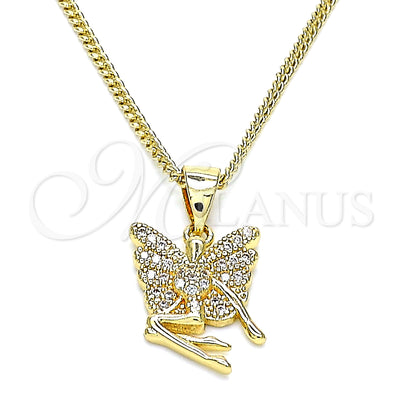 Gold-Filled Angel Necklace 04.156.0449.20 — main product image — SKU 145782 | Collar de Oro Laminado 04.156.0449.20 — imagen principal del producto — SKU 145782