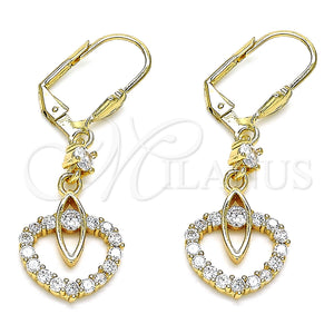 Gold Filled Ring — Long Earring with White Cubic Zirconia Polished 02. — main product view — SKU 145811 | Oro Laminado anillo — Long Earring with blanco Cubic Zirconia pulido 02. — SKU 145811