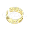 Oro Laminado Elegant Ring, Gold Filled Style Elephant Design, Polished, Golden Finish, 01.213.0011 (One size fits all)