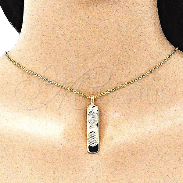 Gold Filled Pendant — Fancy Pendant Judaica and Evil Eye Design with — alternate product view — SKU 146156 | Oro Laminado dije — elegante Pendant Judaica and Evil Eye diseño with — SKU 146156