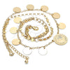 Oro Laminado Fancy Necklace, Gold Filled Style Polished, Golden Finish, 04.331.0001.18 (06 MM Thickness, 18 Inches Length)