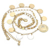 Oro Laminado Fancy Necklace, Gold Filled Style Polished, Golden Finish, 04.331.0001.18 (06 MM Thickness, 18 Inches Length)