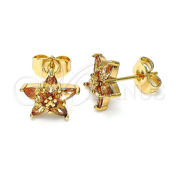 Gold-Filled Star Earrings 02.310.0060 — main product image — SKU 146590 | Aretes de Oro Laminado 02.310.0060 — imagen principal del producto — SKU 146590
