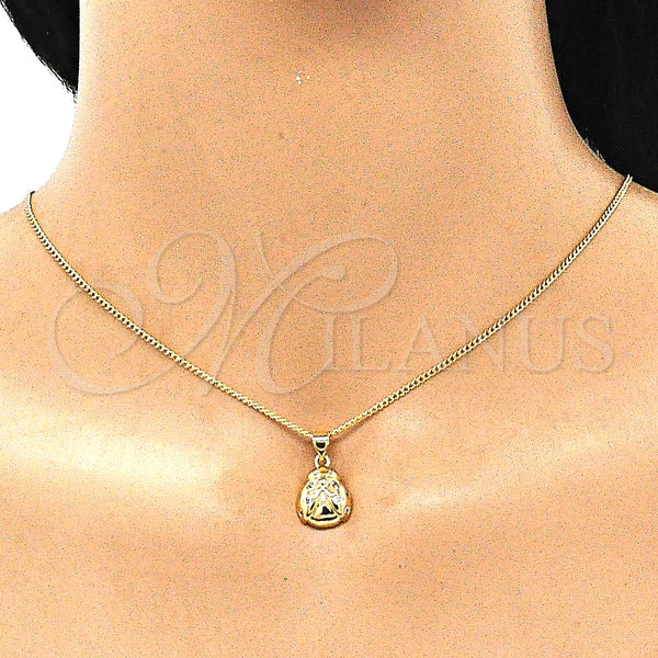 Gold Filled Ring — Earring and Pendant Adult Set Ladybug Design with — alternate product view — SKU 146764 | Oro Laminado anillo — Earring and Pendant Adult Set Ladybug diseño with — SKU 146764