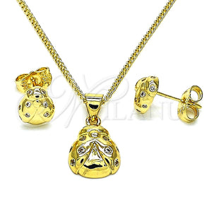 Gold Filled Ring — Earring and Pendant Adult Set Ladybug Design with — main product view — SKU 146764 | Oro Laminado anillo — Earring and Pendant Adult Set Ladybug diseño with — SKU 146764