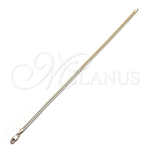 Gold Filled Anklet — Basic Anklet Polished 04. 0.80 Gauge Thickness 10 — main product view — SKU 146797 | Oro Laminado tobillera — básico Anklet pulido 04. 0.80 Gauge Thickness 10 — SKU 146797