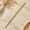 Oro Laminado Basic Bracelet, Gold Filled Style Polished, Golden Finish, 04.319.0013.08 (160 Gauge, 06 MM Thickness, 8 Inches Length)