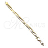 Oro Laminado Basic Bracelet, Gold Filled Style Polished, Golden Finish, 04.319.0014.08 (200 Gauge, 08 MM Thickness, 8 Inches Length)