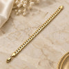 Oro Laminado Basic Bracelet, Gold Filled Style Polished, Golden Finish, 04.319.0014.08 (200 Gauge, 08 MM Thickness, 8 Inches Length)