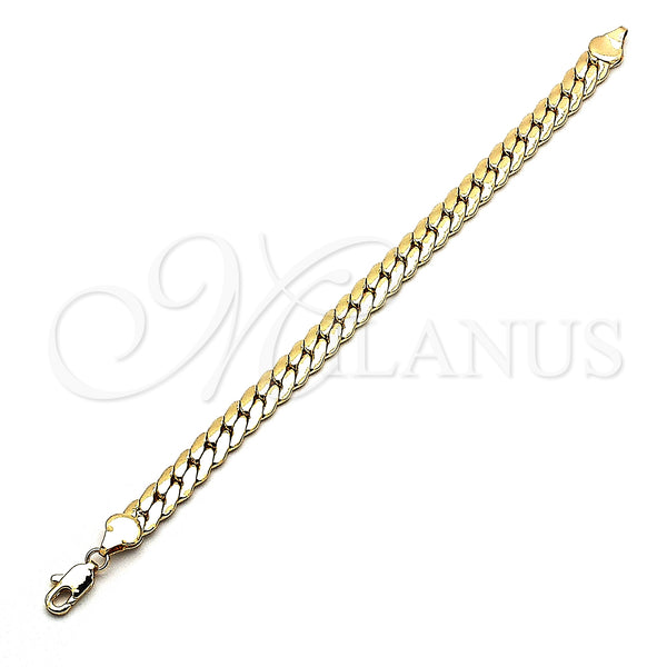 Gold Filled Bracelet — Basic Bracelet Polished 04. Gauge 08 MM Thickness — main product view — SKU 146806 | Oro Laminado brazalete — básico Bracelet pulido 04. Gauge 08 MM Thickness — SKU 146806